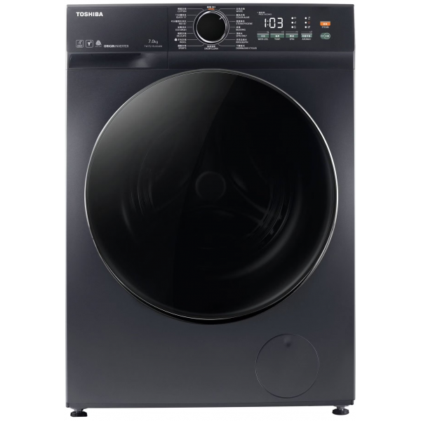 Toshiba 東芝 7公斤超薄變頻前置式洗衣機 TW-T21BU80UWH(MG) (莫蘭迪灰色)